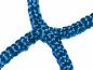 Preview: Seitenschutznetz - Dachdeckerfangnetz - Fangnetz- Farbe: Grün / Blau - 2x10m und 2x5m